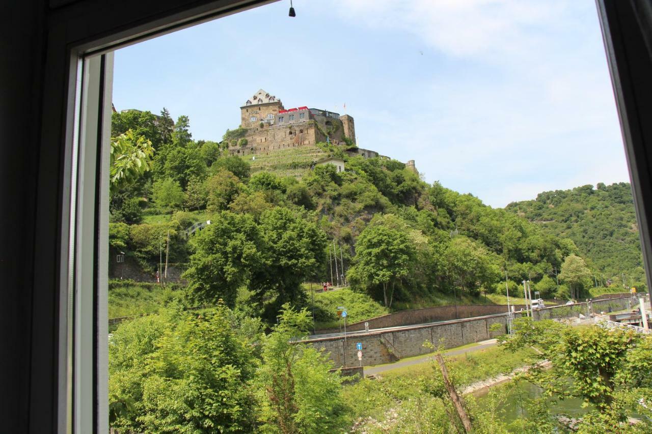 Musikalische Ferienwohnung Mit Rheinblick Sankt Goar Exterior foto